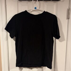 H&M Black Short Sleeve Tee